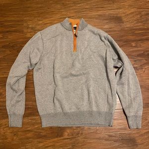 Men’s Gray Pullover Sweater. Size L but fits more like a S/M.